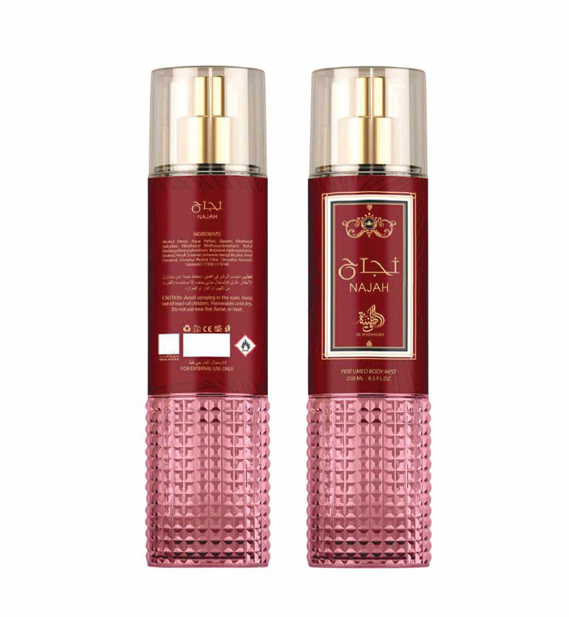 Perfumed Body Mist 250ml - Najah