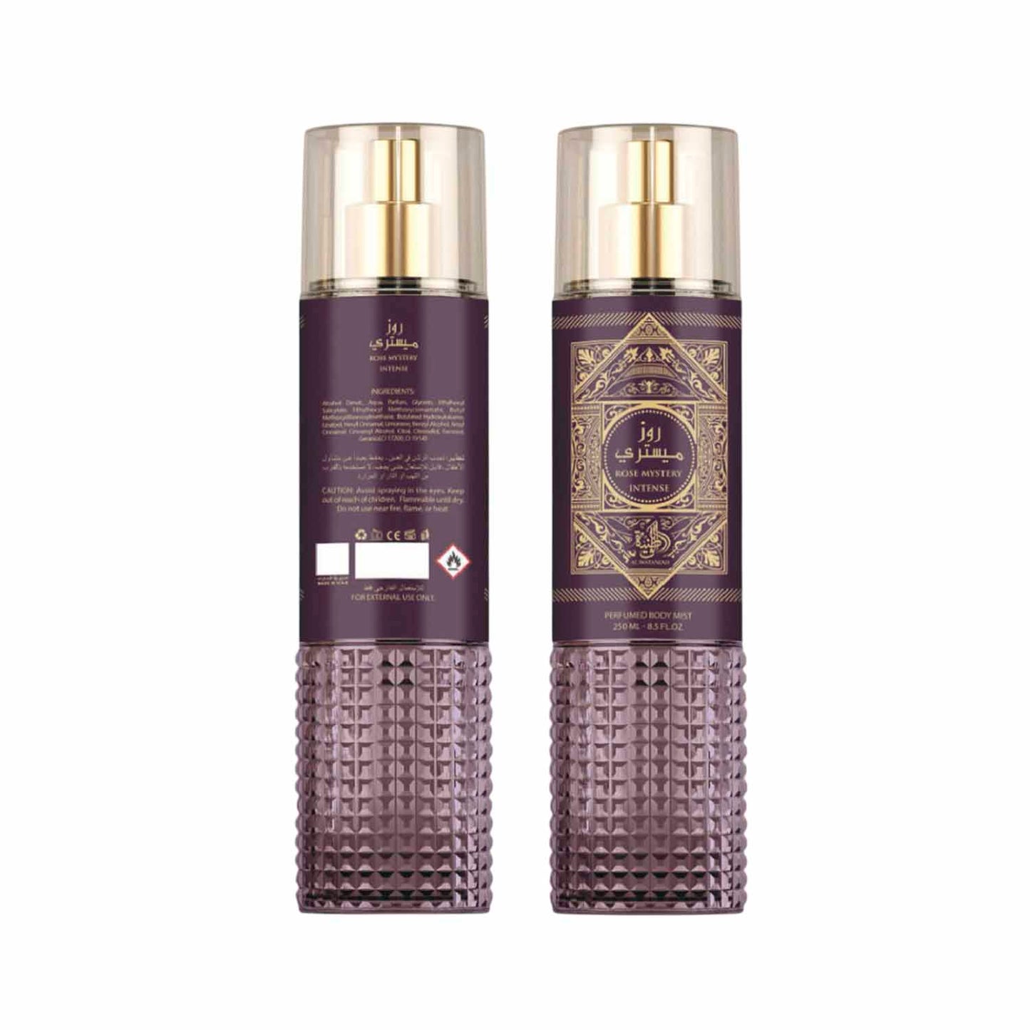 Perfumed Body Mist 250ml - Rose Mystery Intense