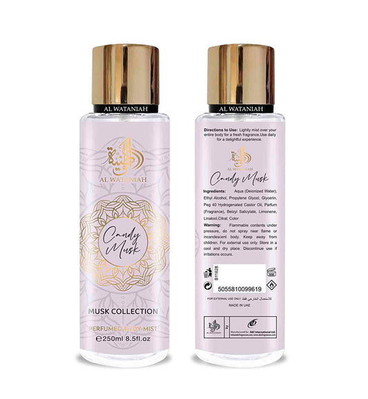 Perfumed Body Mist 250ml - Candy Musk