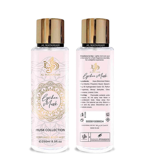 Perfumed Body Mist 250ml - Lychee Musk