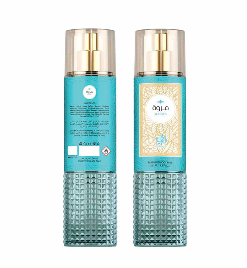 Perfumed Body Mist 250ml - Marwa