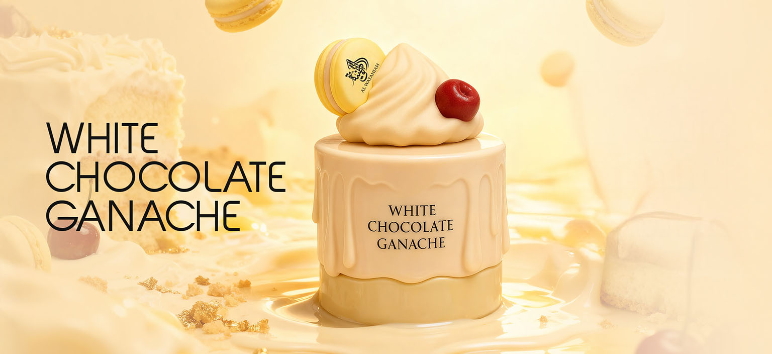 White Chocolate Ganache Banner - Alwataniah